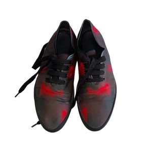 FREE SHIPPING 🔥PRADA Runway Collection Rabbit-Print Black/Red